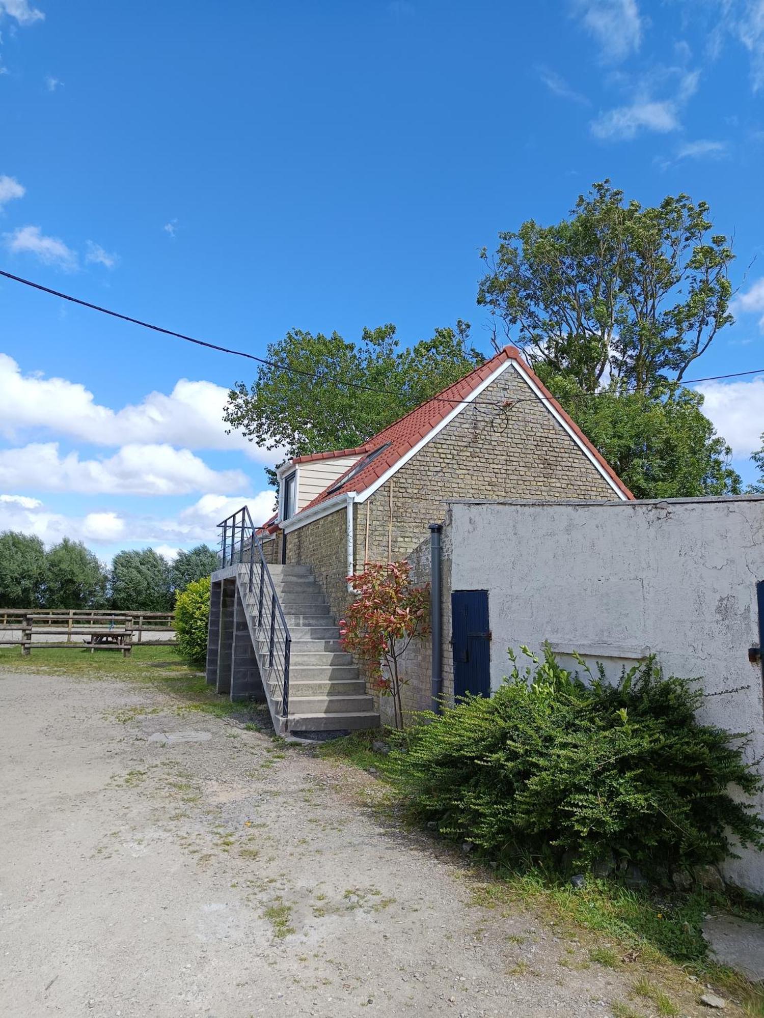 Appartement Ferme Equestre à Oye-Plage Extérieur photo